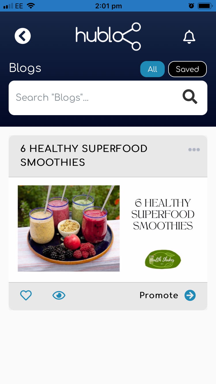 Share news on Hublo